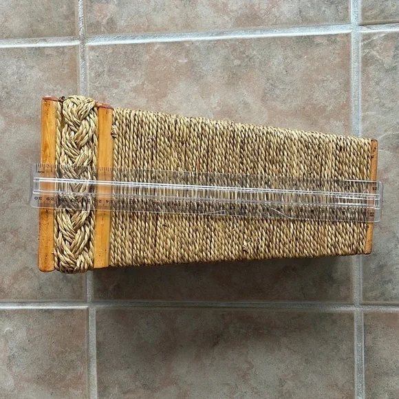 Large Rope Wrapped Wooden Vase - Picture 8 of 13